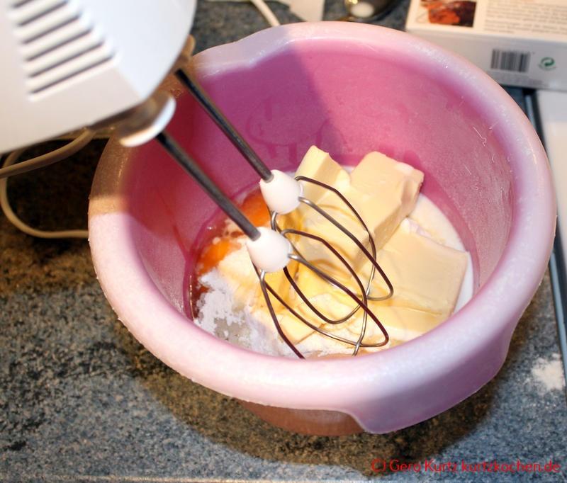 Backmischung Marmor Kuchen von Kathi - Mixer in Kuchenteig