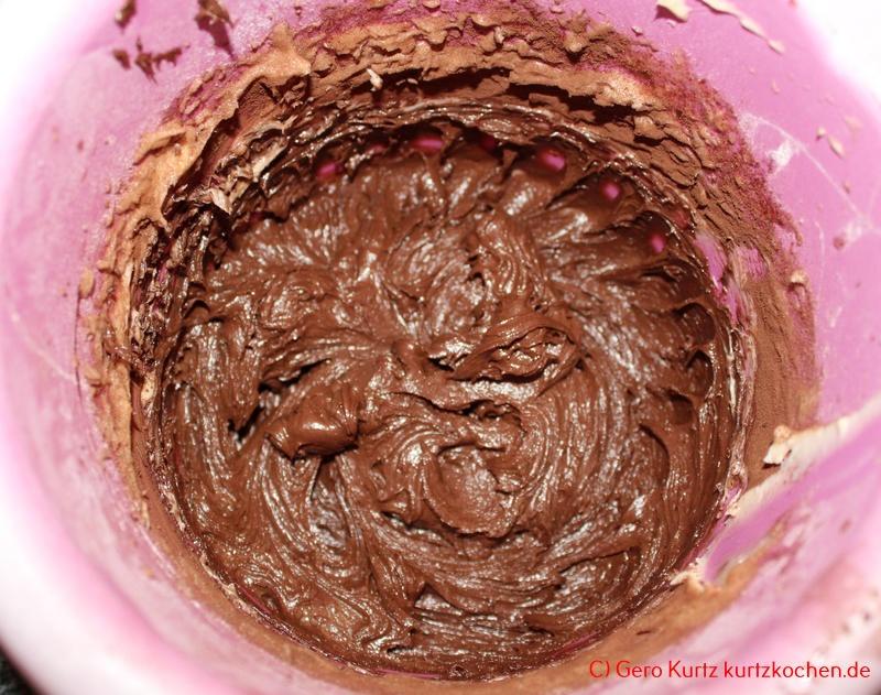 Backmischung Marmor Kuchen von Kathi - fertiger Schokoladenteig