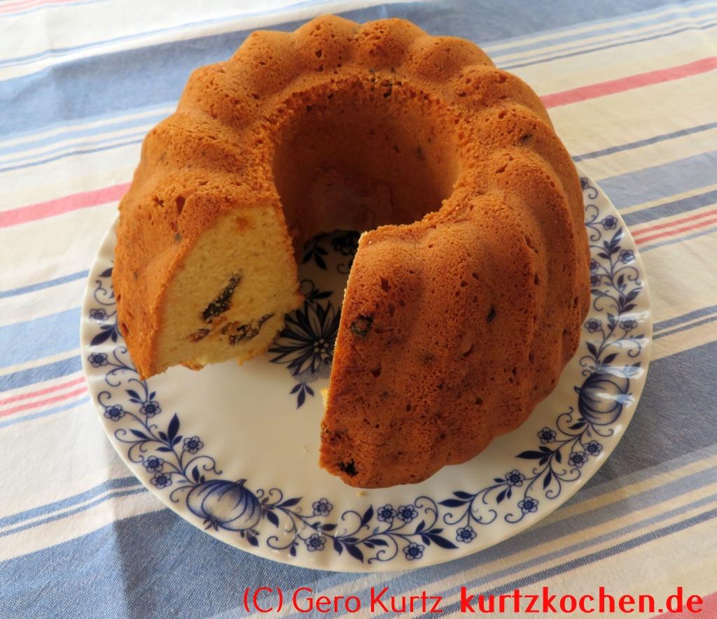 Grundrezept für Gugelhupf Kuchen nach Urgrossmutters Art - festlicher Kuchen