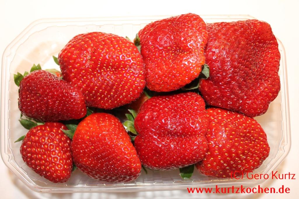 Erdbeermarmelade - spanische Erdbeeren