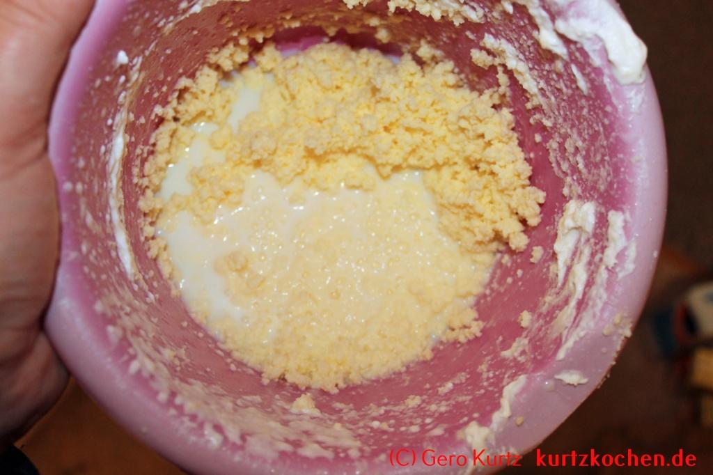Butter selber machen - Butterflocken und Buttermilch