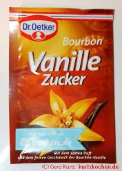 Selbst gebrannte Mandeln - 1 Tüte Vanillezucker 