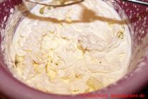 Butter selber machen - Steif geschlagene Sahne